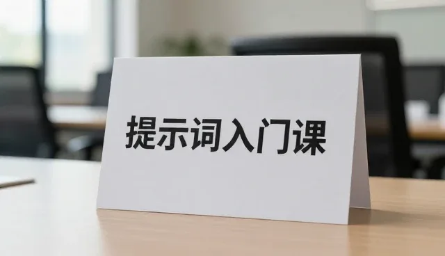 提示词结构如何影响提示词效果?